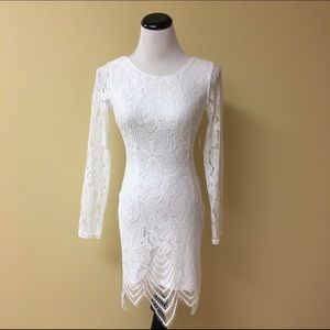 Charlotte Russe lace mini dress